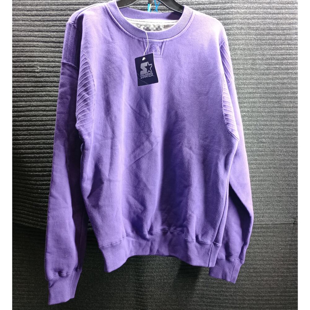 Starter Sport Women Crewneck Sweatshirt Purple